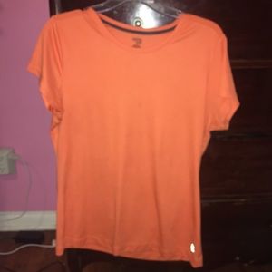 Orange short sleeve T-shirt